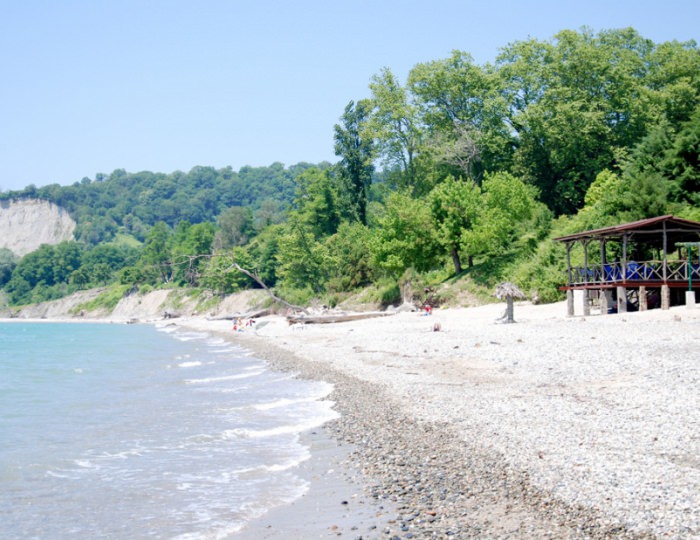 Оборудованный пляж - Пансионат «Золотой берег»